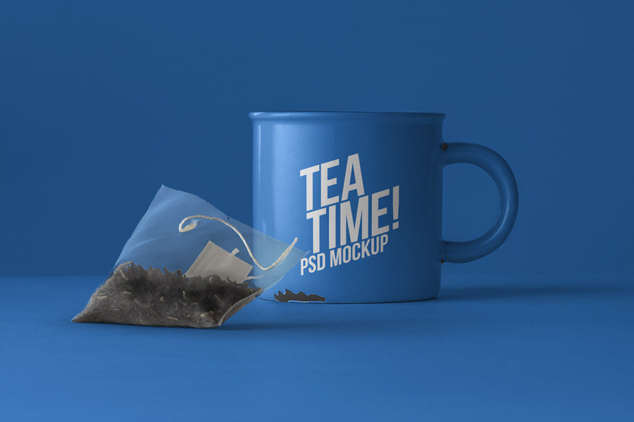 Psd Tea Mug Mockup