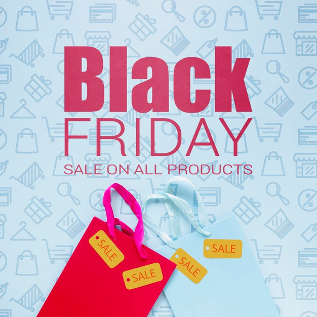 Publicity Campaign On Black Friday Day Psd