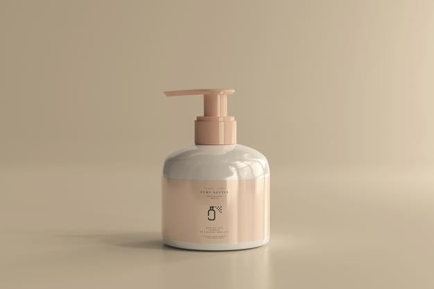 Pump Bottle Mockup Psd
