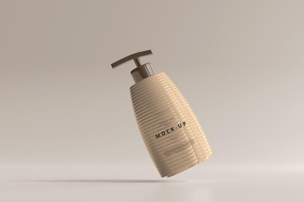 Pump Bottle Mockup Psd
