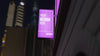 Purple Night Business Sign Psd