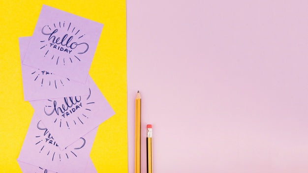 Quote Mockup On Notes Psd