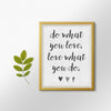 Quote Picture Frame Mock Up Psd