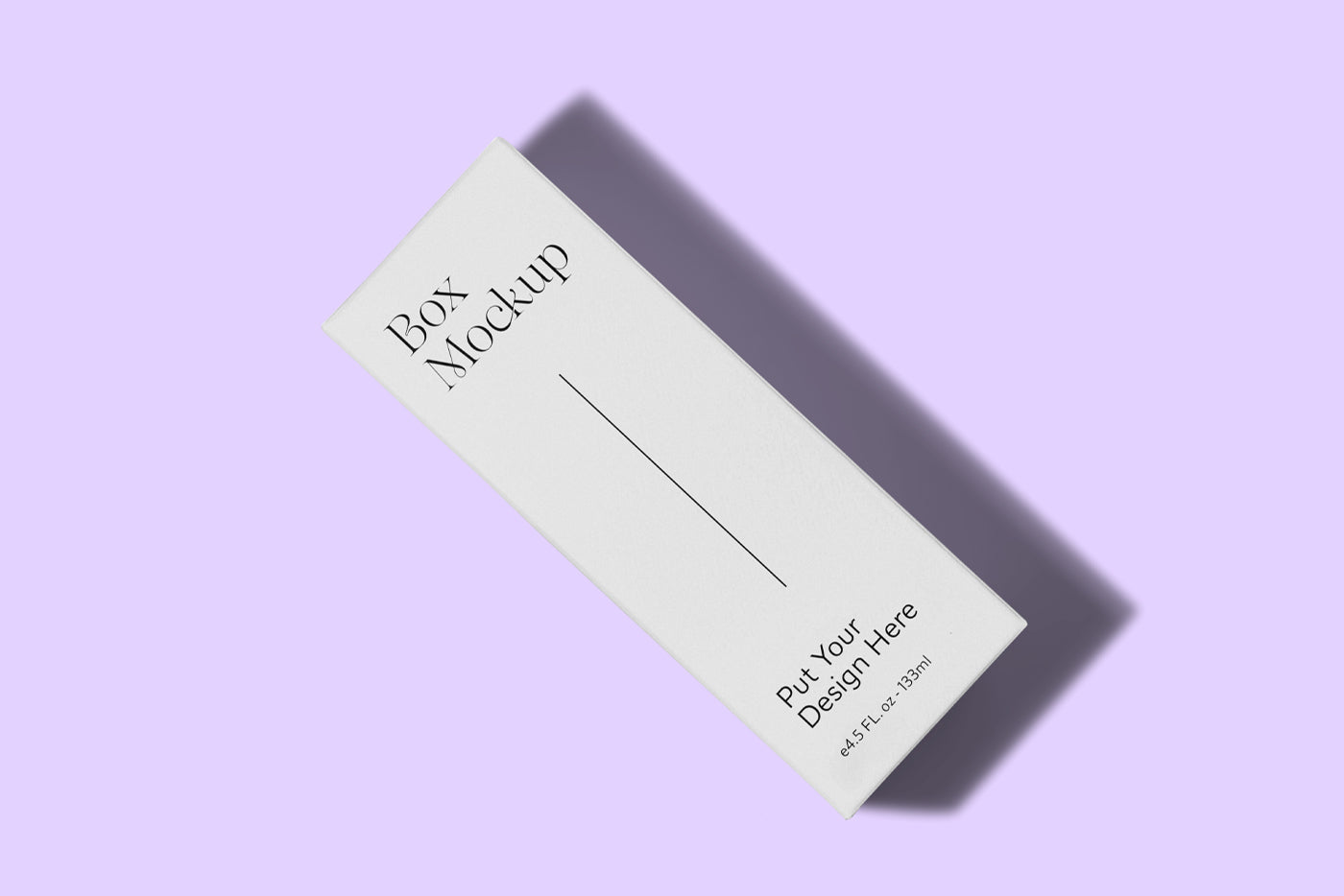 Ractangle Box Psd Mockup