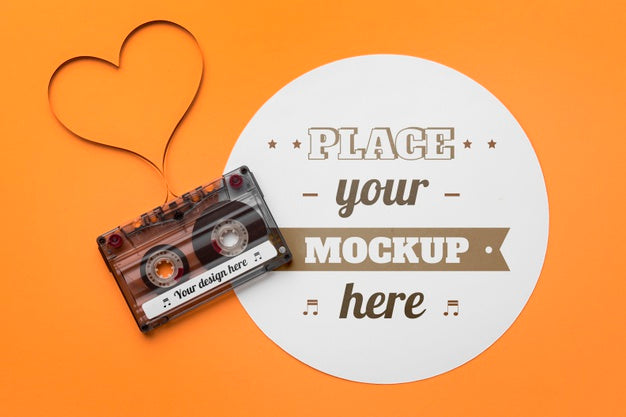 Radio Concept With Mock-Up Psd