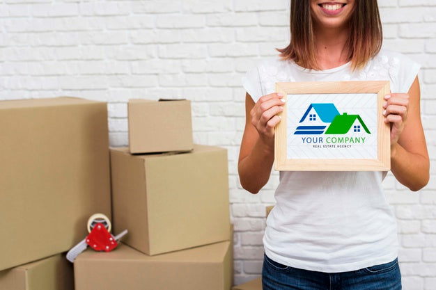 Real Estate Concept Mock-Up Psd