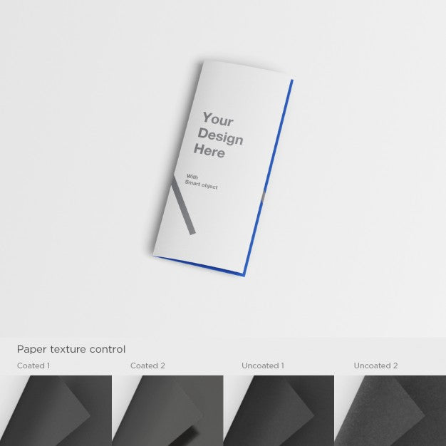 Realistic A5 Flyer Presentation Psd