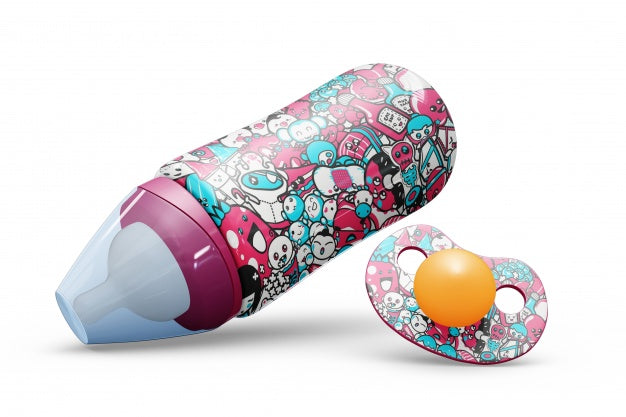 Realistic Baby Elements Psd