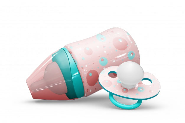 Realistic Baby Elements Psd