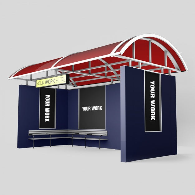 Realistic Billboards Presentation Psd