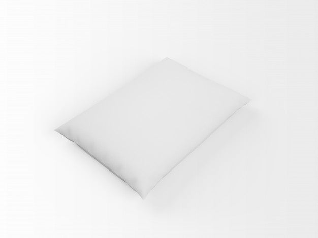 Realistic Blank White Pillow Psd