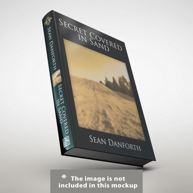 Realistic Book Cover Presentation Psd