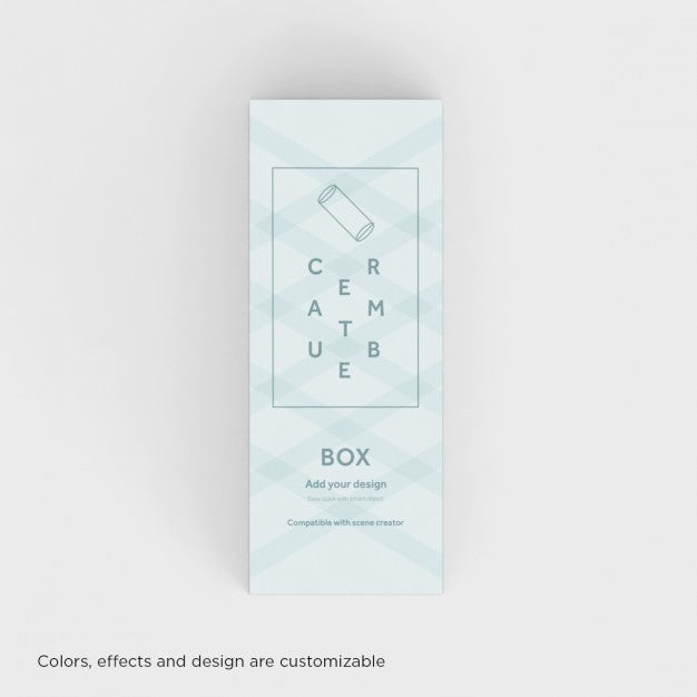 Realistic Box Mock Up Psd