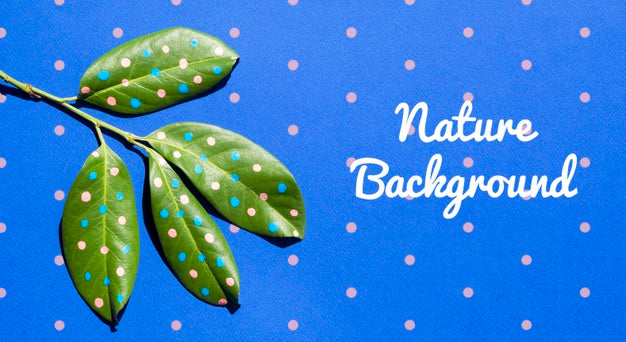 Realistic Branch With Leaves Painted Psd