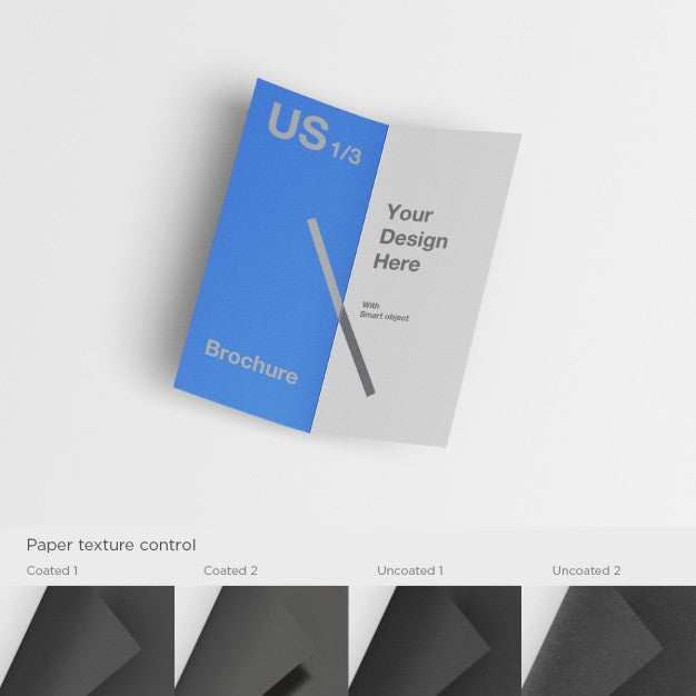 Realistic Brochure Mock Up Psd
