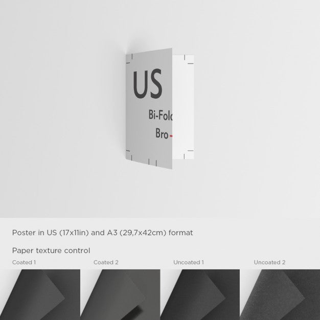 Realistic Brochure Mock Up Psd