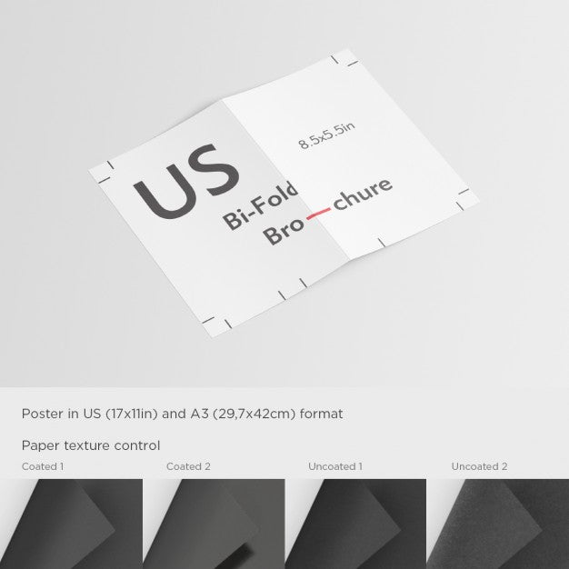 Realistic Brochure Presentation Psd