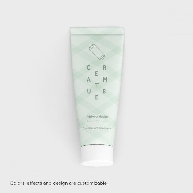 Realistic Container Presentation Psd