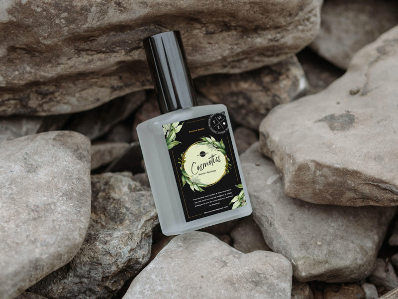 Realistic Cosmetics Bottle Mockup