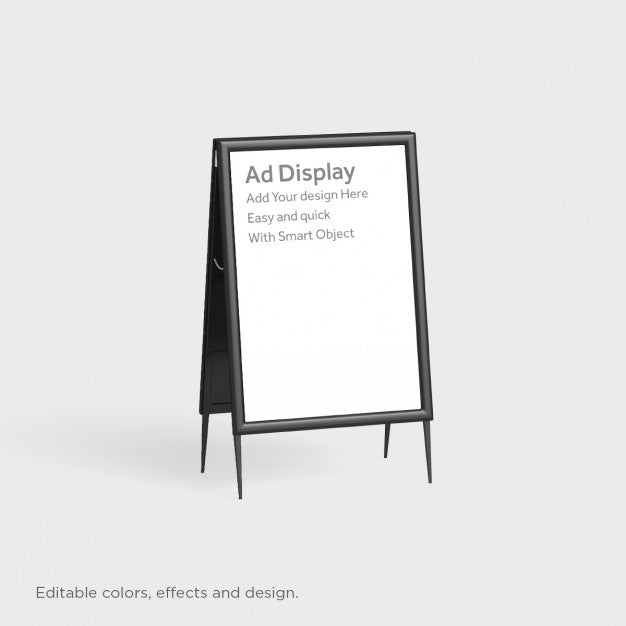 Realistic Display Design Psd