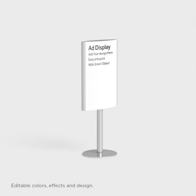 Realistic Display Mock Up Psd