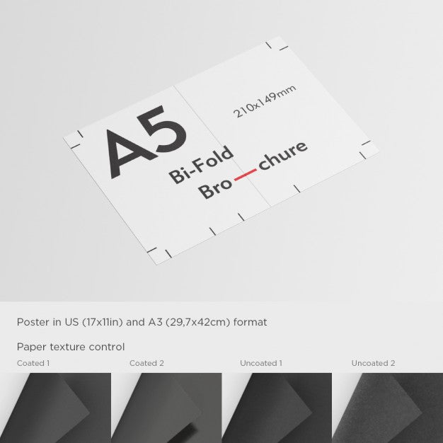 Realistic Flyer Presentation Psd