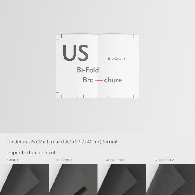 Realistic Flyer Template Psd