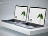 Realistic Laptop Mockup Design Psd