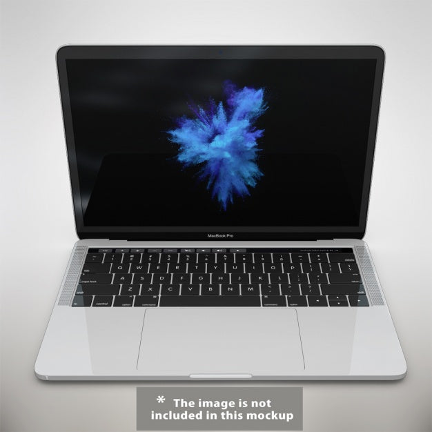 Realistic Laptop Presentation Psd