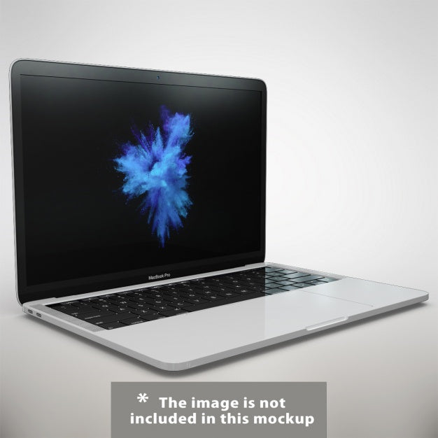 Realistic Laptop Presentation Psd