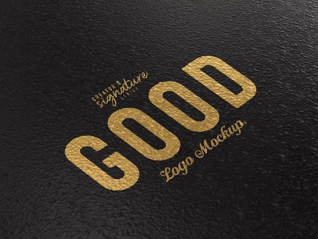 Realistic Logo Mockup On Grunge Surface Concrete Wall Branding Sign Logo Mockup Template Psd