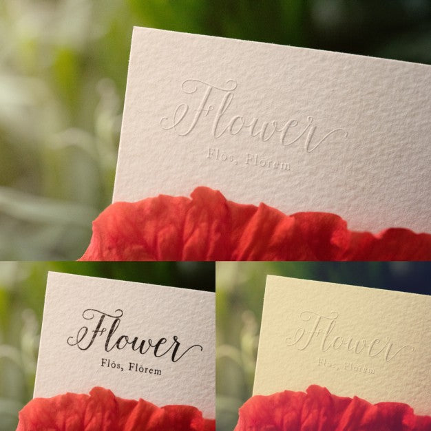 Realistic Logo Presentation Psd