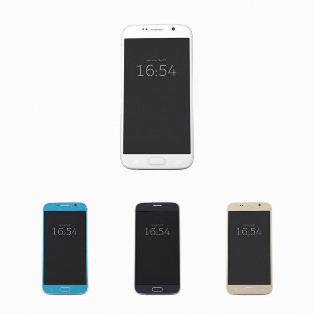 Realistic Mobile Mock Up Psd