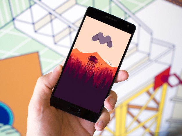 Realistic Mobile Phone Mock Up Psd