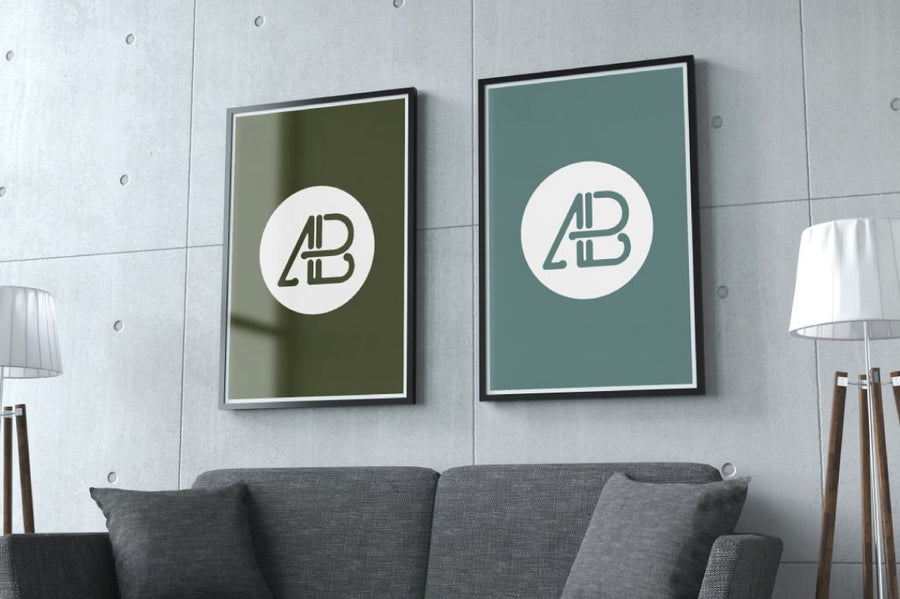 Realistic Poster Mockup