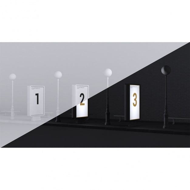 Realistic Poster Presentation Psd