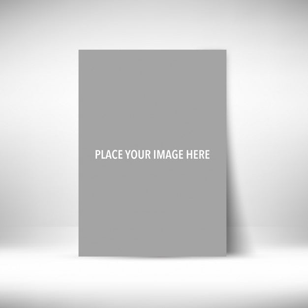 Realistic Poster Presentation Psd