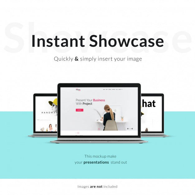 Realistic Screen Mock Up Psd