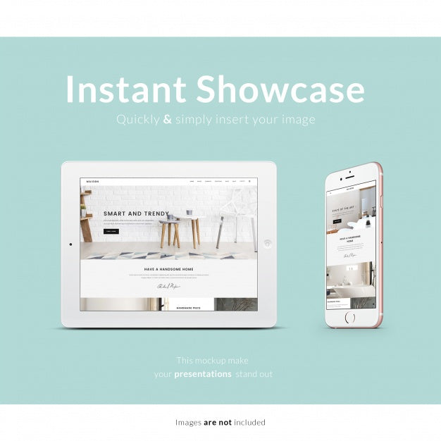 Realistic Screen Mock Up Psd