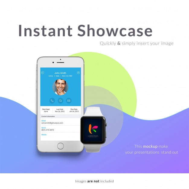 Realistic Screen Mock Up Psd