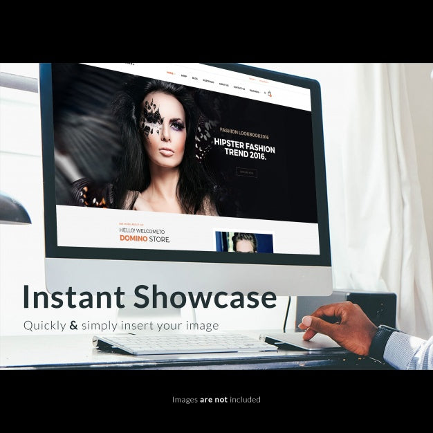 Realistic Screen Mock Up Psd