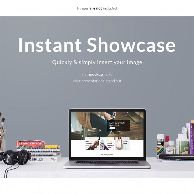 Realistic Screen Mock Up Psd