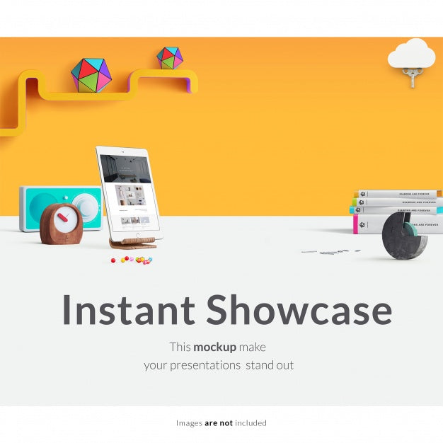 Realistic Screen Mock Up Psd