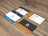 Realistic Several Business Cards Mockup On Wood Background Psd