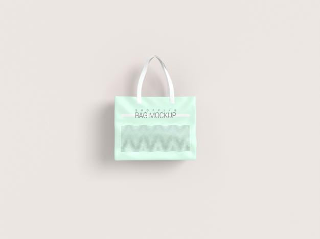 Realistic Shopping Bag Mockup Psd