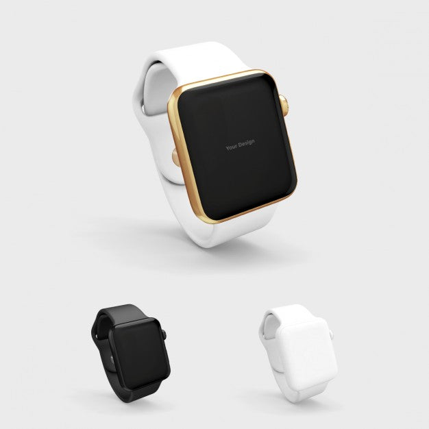 Realistic Smartwatch Mock Up Psd