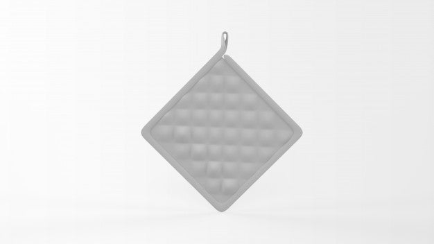 Realistic Square Oven Mitt Psd