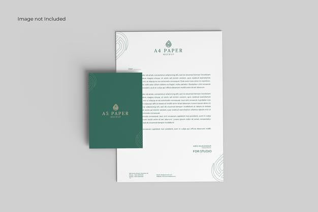 Realistic Stationery Mockup Psd