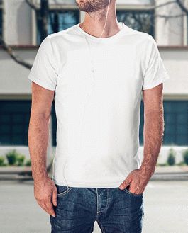 Realistic T-Shirt Mockup Psd Template