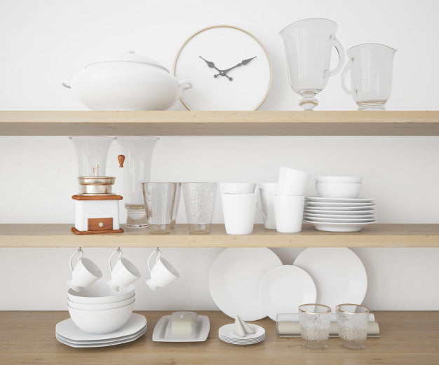 Realistic Utensils Kitchen And Cutlery Mockup Psd